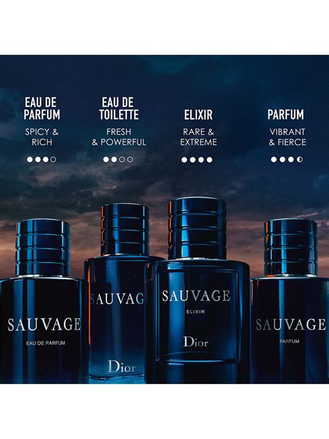 description of dior sauvage|dior sauvage concentrations.